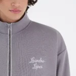 Leandro Lopes Jacke Top Grey (1)
