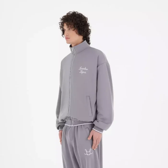 Leandro Lopes Jacke Top Grey (3)