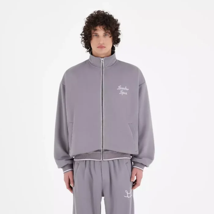Leandro Lopes Jacke Top Grey (4)