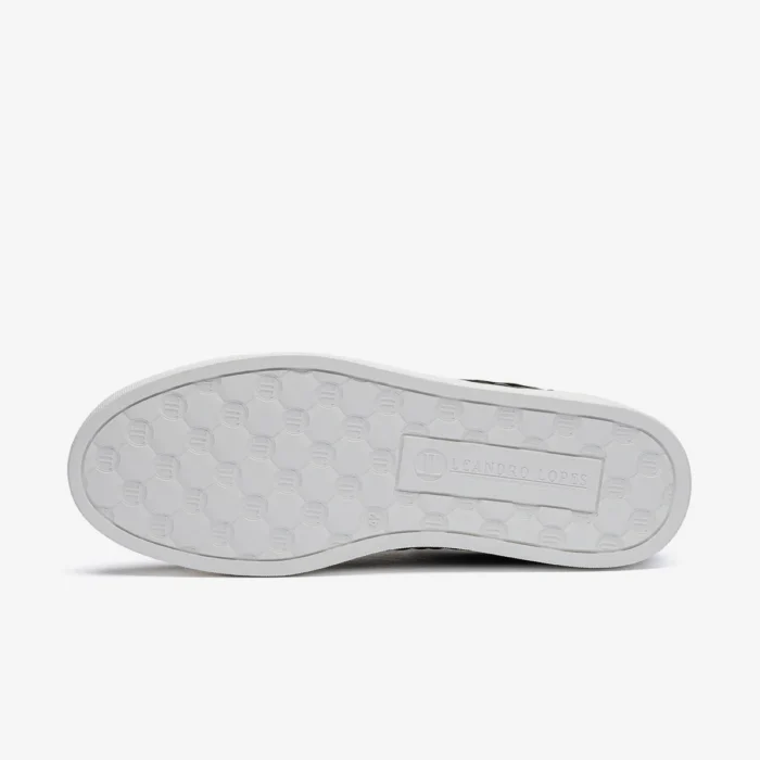 Leandro Lopes Low Top Schuhe Ezio Double Stitched Black (1)
