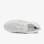 Leandro Lopes Low Top Schuhe Ezio White Velour Varnish (1)