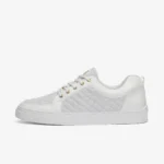 Leandro Lopes Low Top Schuhe Ezio White Velour Varnish (4)