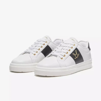 Leandro Lopes Low Top Schuhe Felix White Black Gold (4)