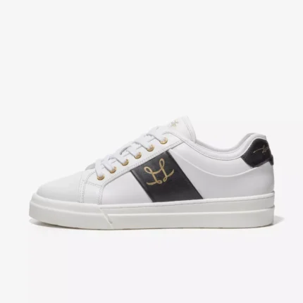 Leandro Lopes Low Top Schuhe Felix White Black Gold (5)