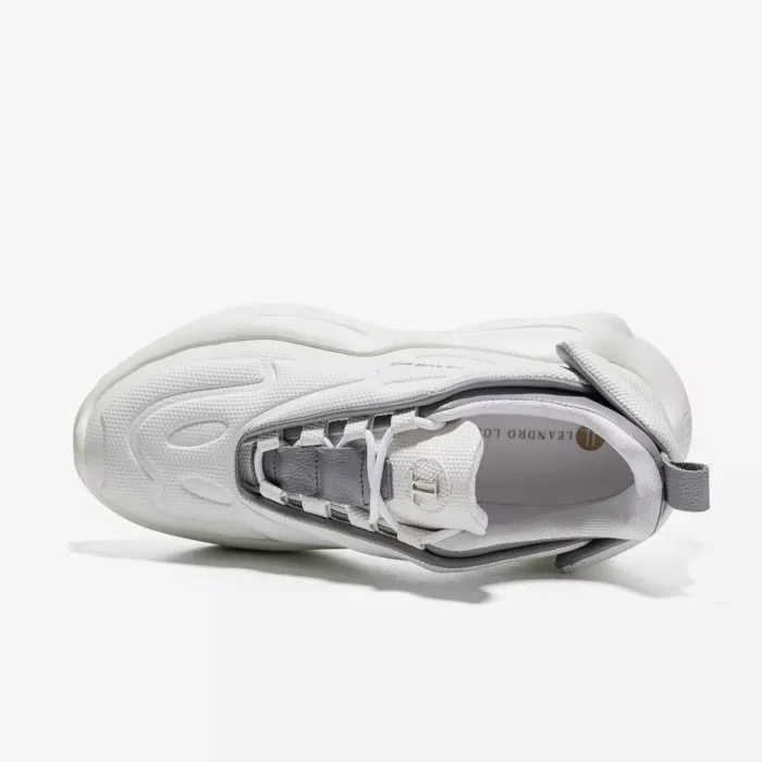 Leandro Lopes Low Top Schuhe Runner Mining Shoe White Grey (2)