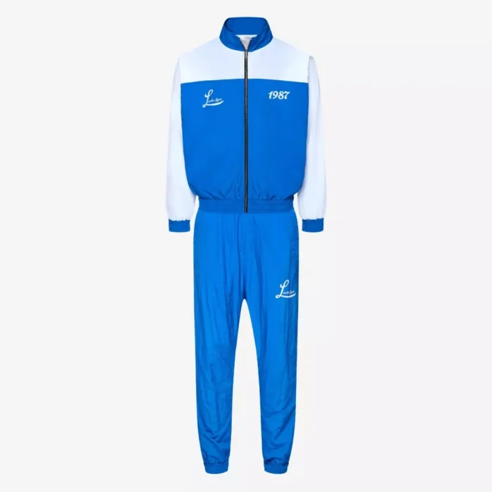 Leandro Lopes Tracksuit Sport Top Blue & White (1)