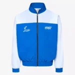 Leandro Lopes Tracksuit Sport Top Blue & White (2)